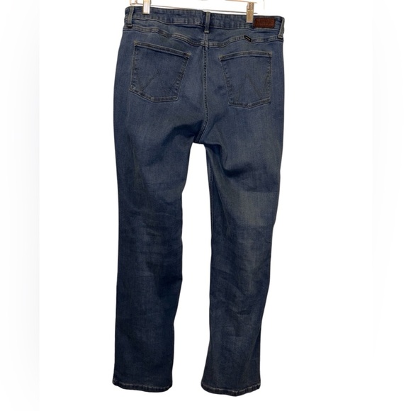 Wrangler high rise true straight denim jeans 14x34 - Picture 8 of 8